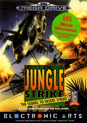 Jungle Strike (USA) (Beta) box cover front